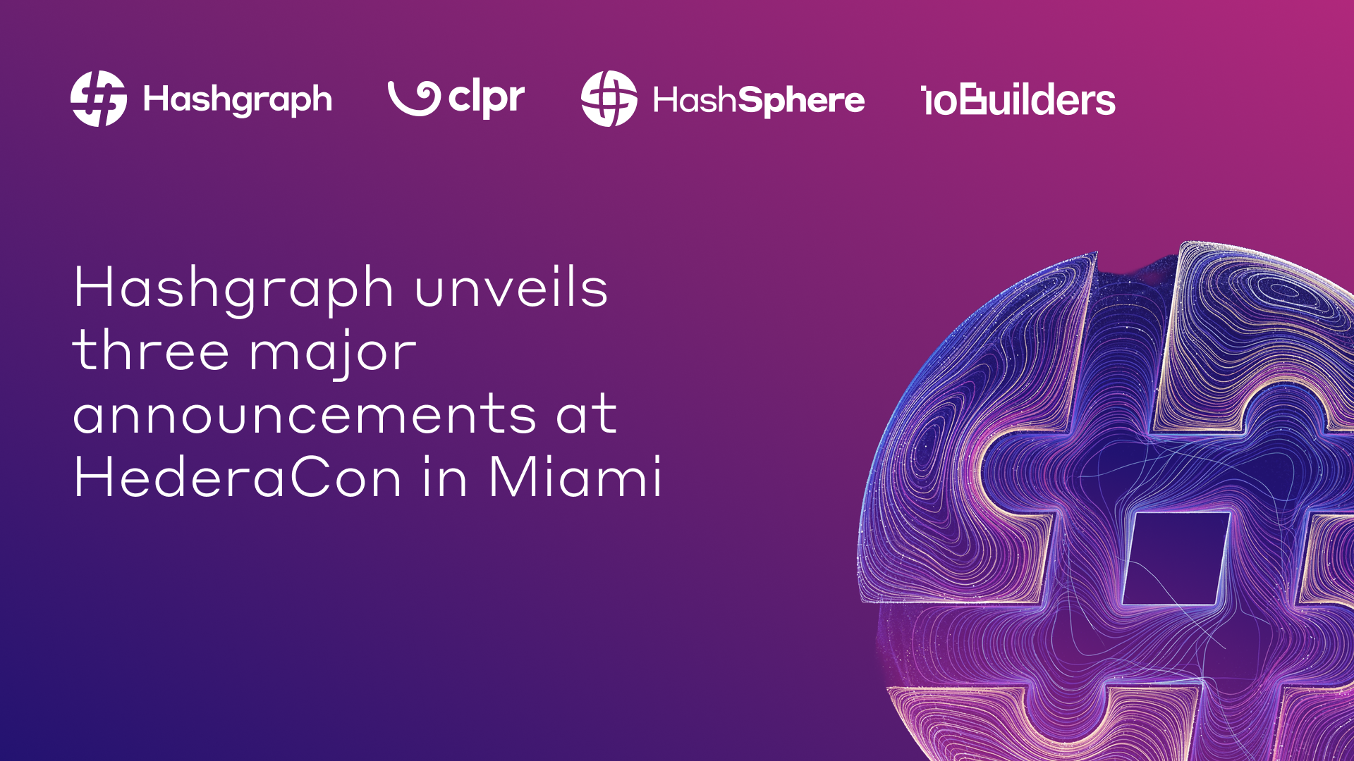 Hashgraph's three announcements 